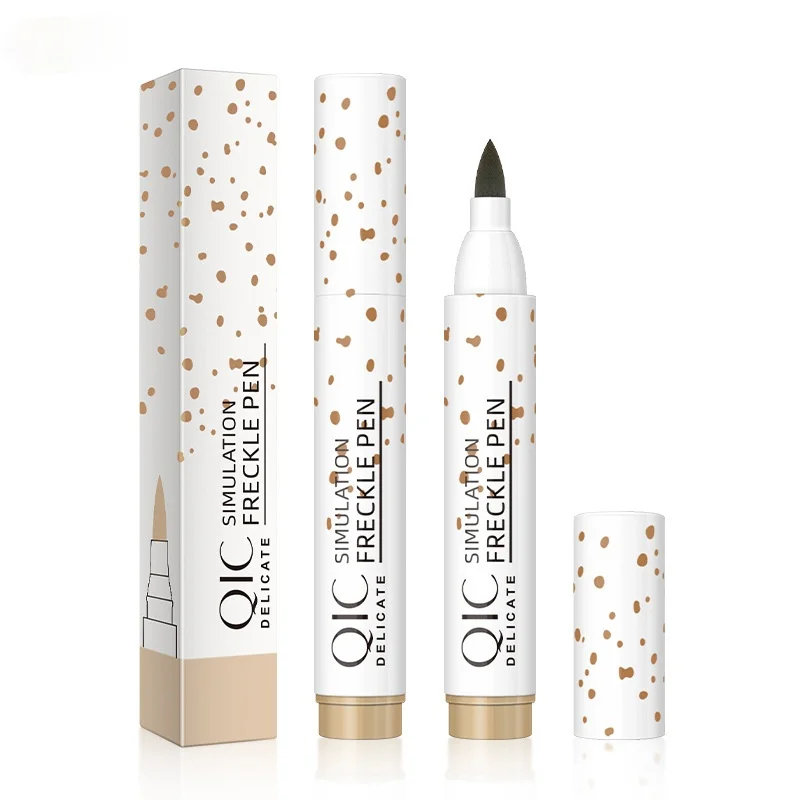 

1Pcs Freckle Pen Natural Waterproof Sweatproof Long-Lasting Simulation Artificial Freckles Beauty Soft Convenient Face Makeup