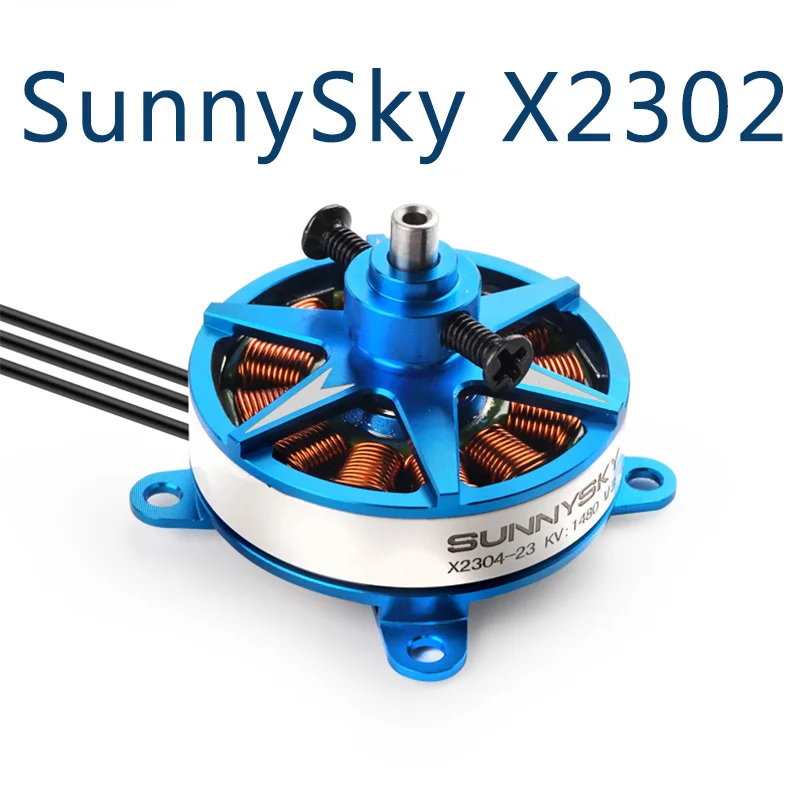 Sunnysky X2302 X2304 X2305 1480kv 1600kv 1650kv бесщеточный двигатель CW для самолета с неподвижным
