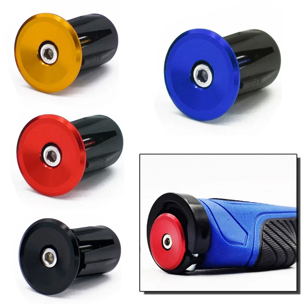 

1 Pair Bike Handle Bar Plugs Ends Cap Cover Road Mtb Bicycle For 15-24mm Handlebar Grip Plugs Cycling Replacement Part Accessory