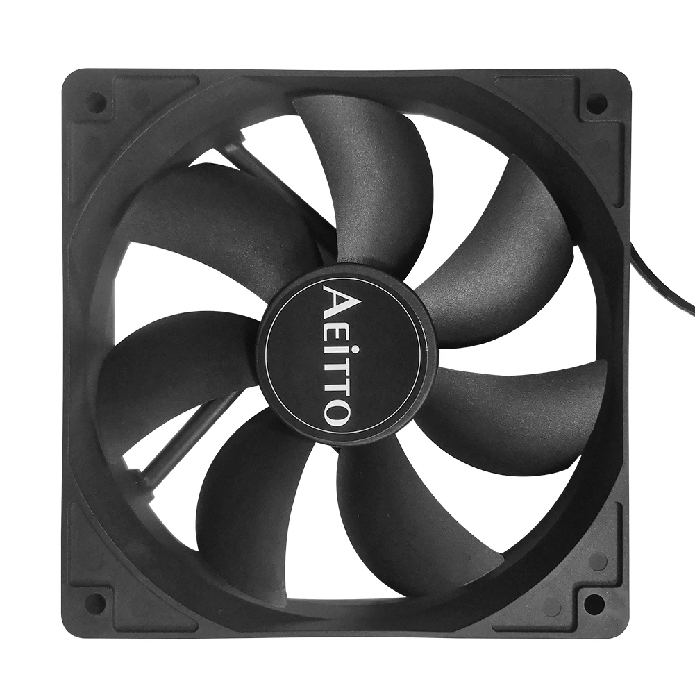 

PC Radiator CPU Cooling Fan DC 12V Quiet Silent Radiator 120mm 4 Pin PC Computer Case Cooling CPU Cooler Fan