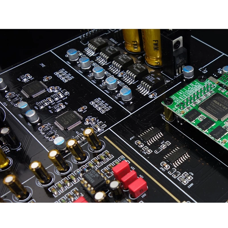 Двойной AK4497EQ DAC CSR8675 Bluetooth 5,0 AK4118 DAC декодер совместим с APTX-HD DSD коаксиальное оптоволокно Вход T0656