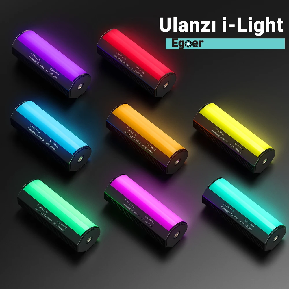 

Ulanzi i-Light RGB Handheld Light Stick Led Video Light 2500-9000K Photography ice Light Tube Light