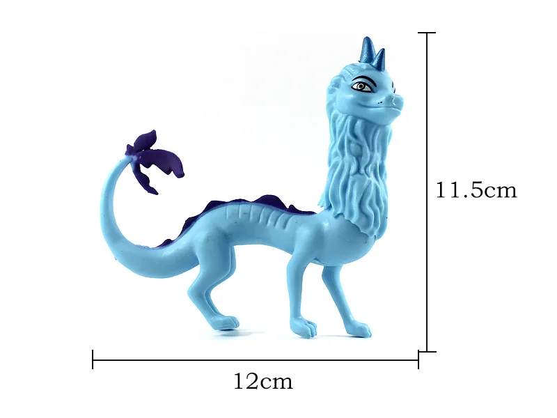 8 шт./компл. экшн-фигурки Диснея Рэй и последнего дракона модели игрушек