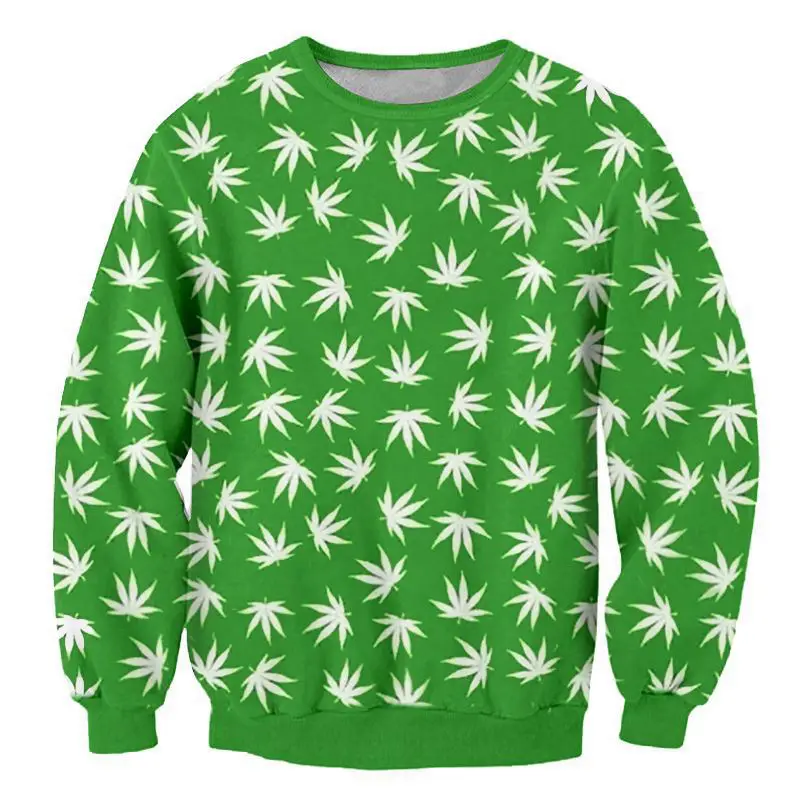 Модный Повседневный пуловер с круглым вырезом унисекс спортивная одежда 3D