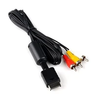 multi games component audio video av cable to rca cable compatible with ps2 ps3 syst tv console computer game accessory