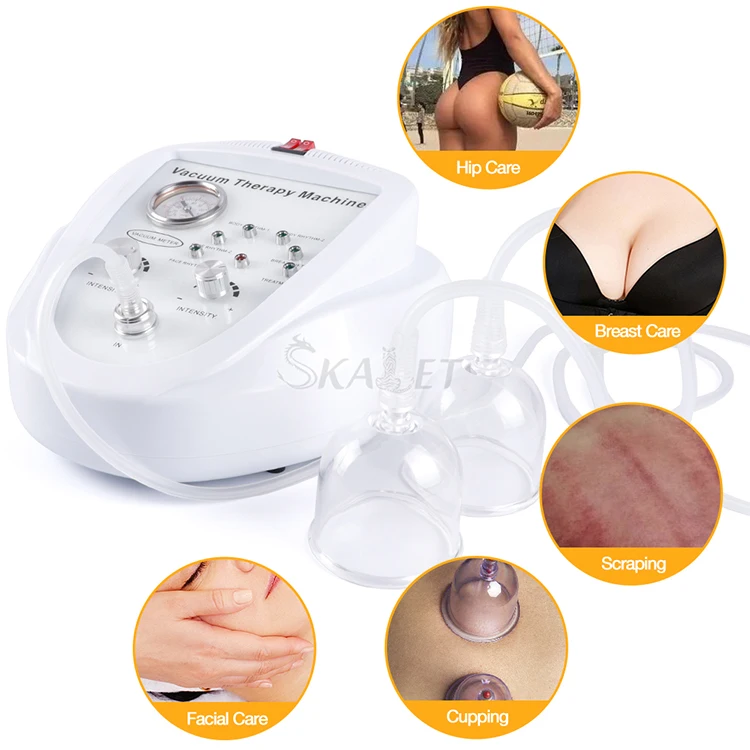 Efficient Guasha Skin Tightening Butt Lifting Breast Enlargement Vacuum Massage Device