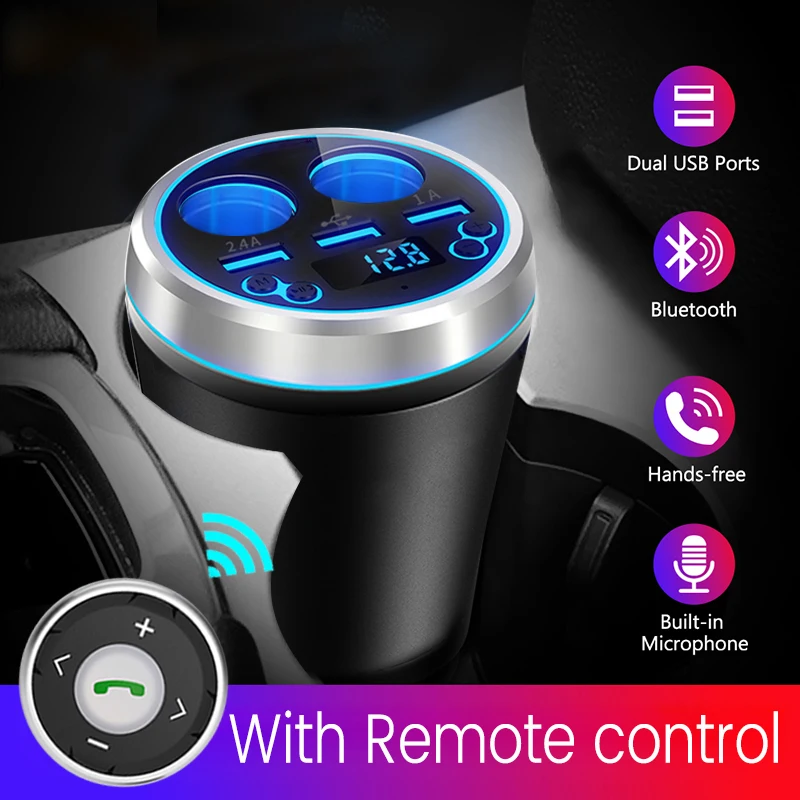 JINSERTA многофункциональный MP3 плеер автомобильный комплект Bluetooth FM передатчик