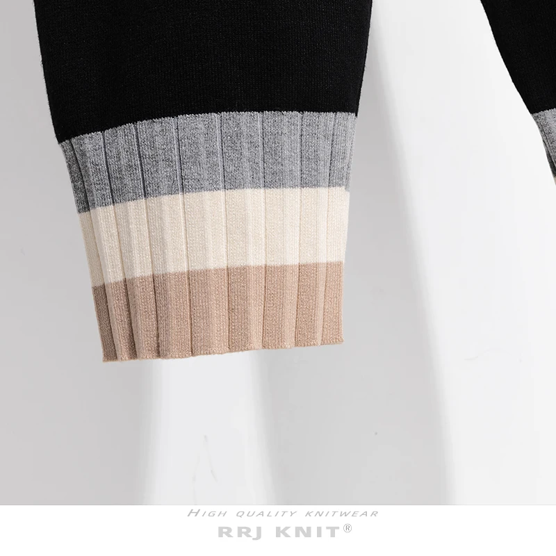 

ZCSMLL Knitted sweater suit women winter round neck pullover lace sleeve pullover sweater jacket + knitted pants two-piece suit