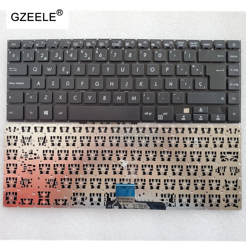 Teclado do Laptop Novo para Asus Espanhol Vivobook X510 X510u X510ua X510un X510q X510qa X510qr A510u F510u Uk505b sp S510 510u