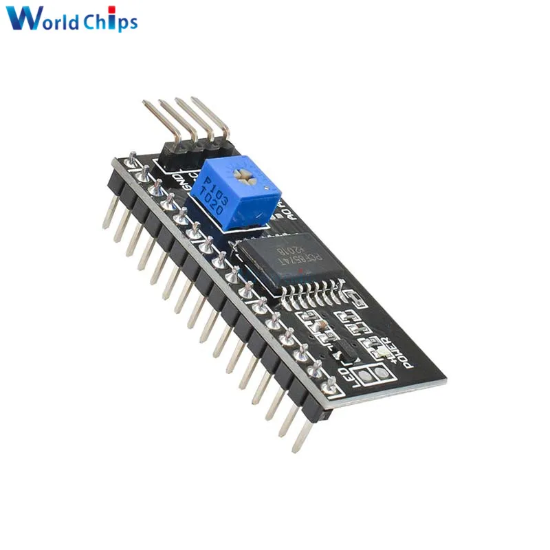 5 шт./лот IIC/I2C интерфейс ЖК-1602 плата адаптера в ЖК-адаптер конвертер Модуль для 2004