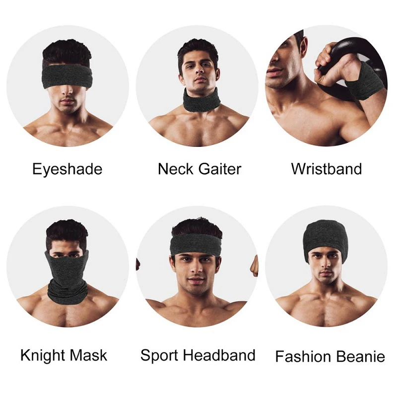 

High Quality Outdoor Sport Windproof Bicycle Seamless Magic Bandana Cycling Headband Ski Bandana Headwear Mask Bicycle Scarf