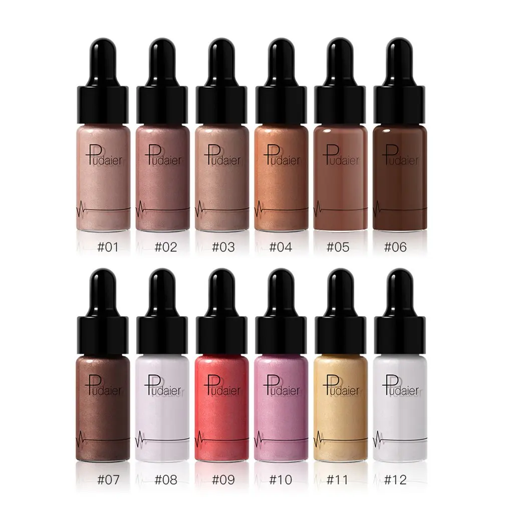 

Жидкий жидкий профессиональный макияж для лица жидкий хайлайтер блестящий бронзовый долговечный Осветляющий Хайлайтер для лица