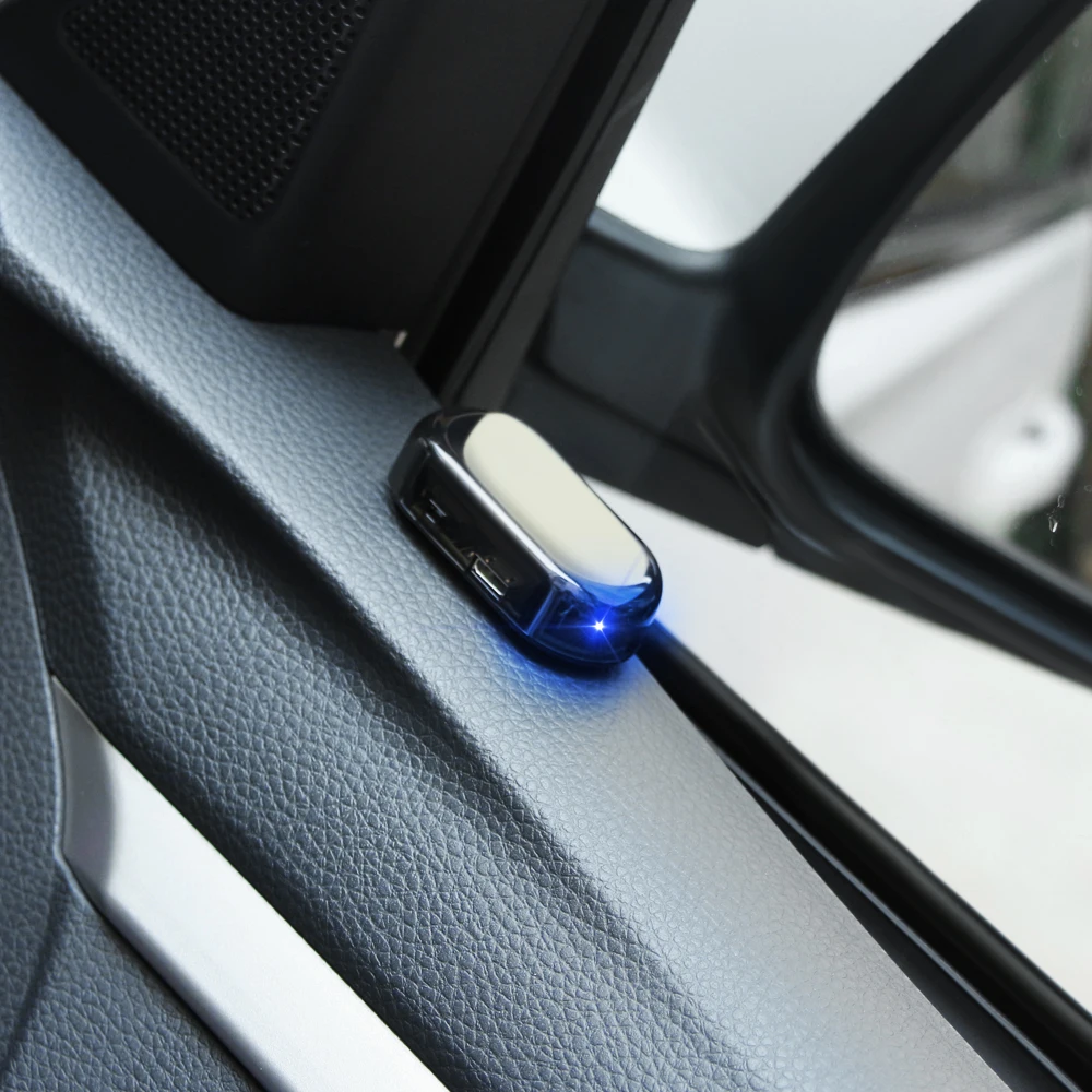 Автомобильная сигнализация имитаПредупреждение противоугонная мигающая лампа