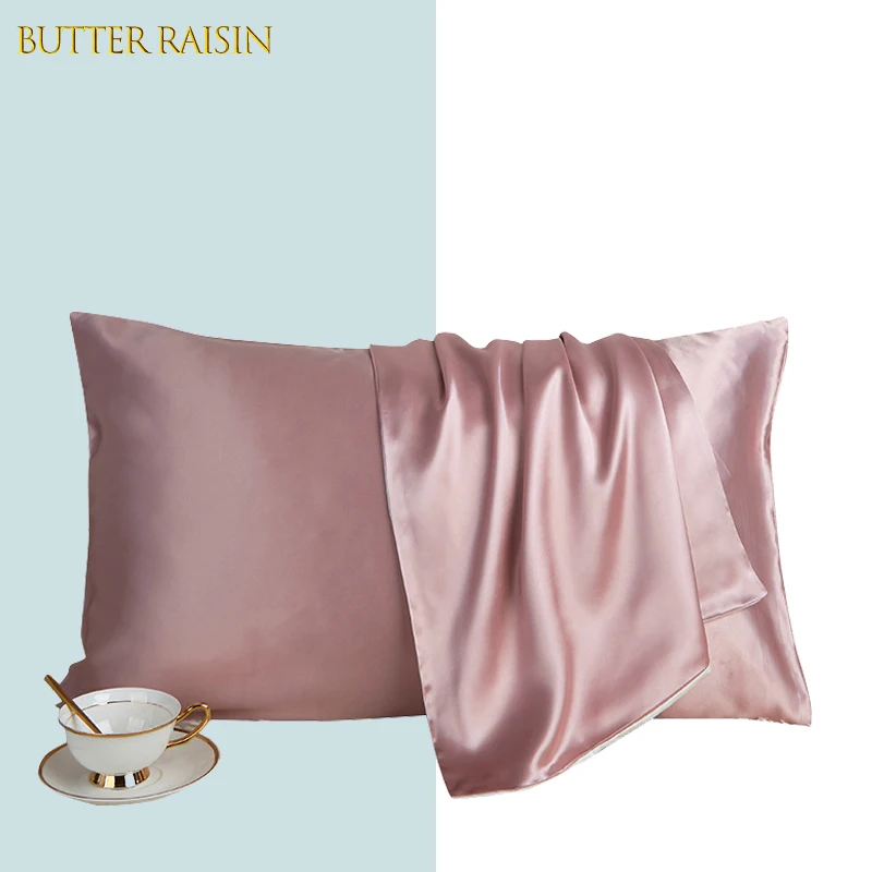 

Шелковая наволочка, однотонный конверт, шелковая наволочка тутового шелкопряда 48*74 см, роскошные Сатиновые шелковые наволочки для подушек ...