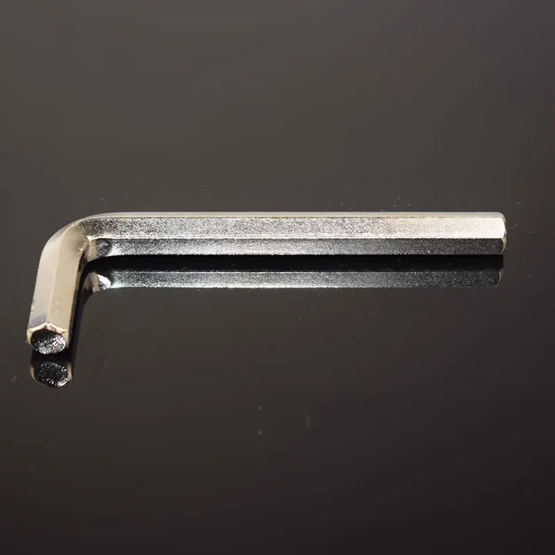 Шестигранный ключ Метрическая плоская головка L-образный ключ-ключ от завода