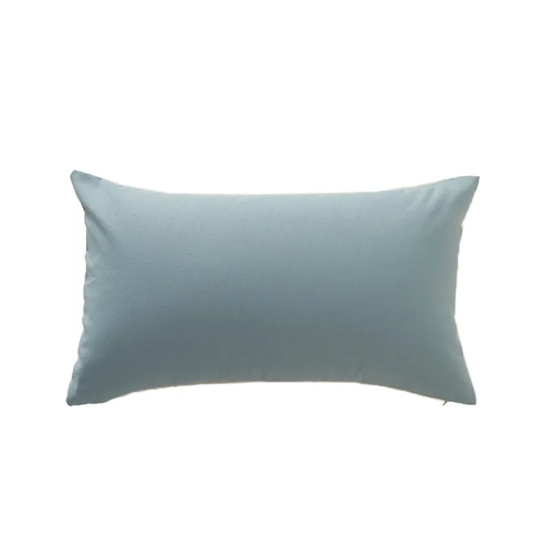 cushion cover3 30x50 Простые Декоративные Чехлы для подушек в домашнем стиле 30*50*45*45 в клетку без внутренней голубой клетчатой квадратной подушки для дивана для домашнего использования X106 - Цвет: cushion cover3 30x50