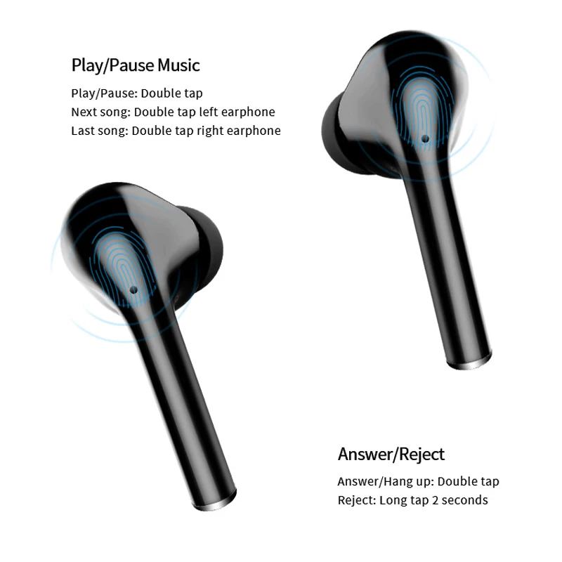 YUNAO M6S Bluetooth наушники Беспроводные HD наушники с шумоподавлением спортивные наушники для xiaomi huawei Android IOS мобильный телефон