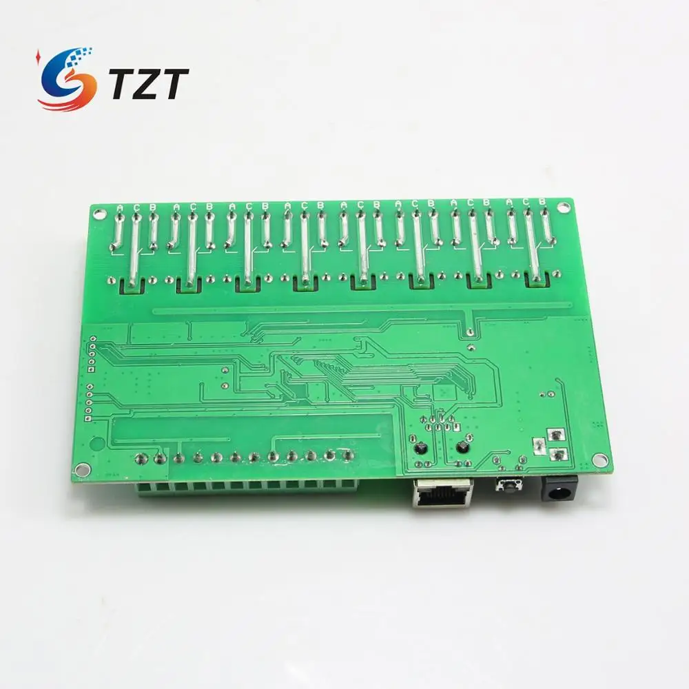 Завеса 8 каналов РЕЛЕ сети IP веб реле двойного Управление Ethernet RJ45 интерфейс