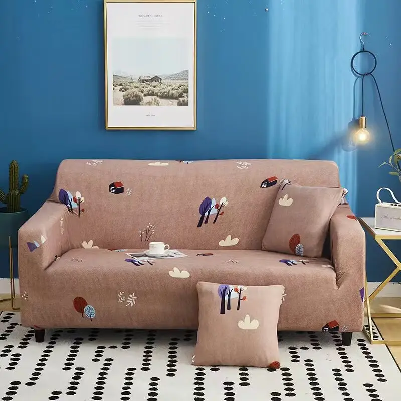 Эластичный Защитный чехол для дивана в гостиную чехлы секционный L-образный на
