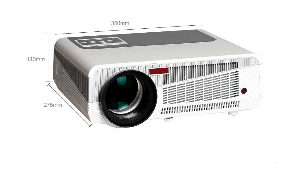 Poner Saund светодиодный 86+ wifi 5500 люмен протектор 1080p HDMI видео мульти экран светодиодный проектор Android 6,0 HD светодиодный 3D умный проектор