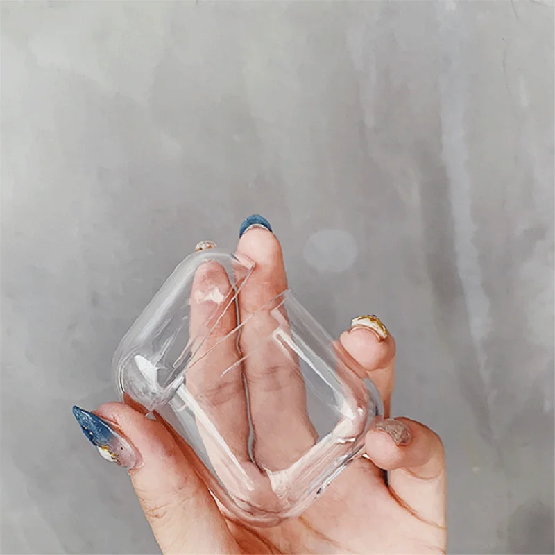 Чехол для наушников AirPods чехол Bluetooth прозрачный жесткий ПК Apple Air Pods 2 1 3 Pro |