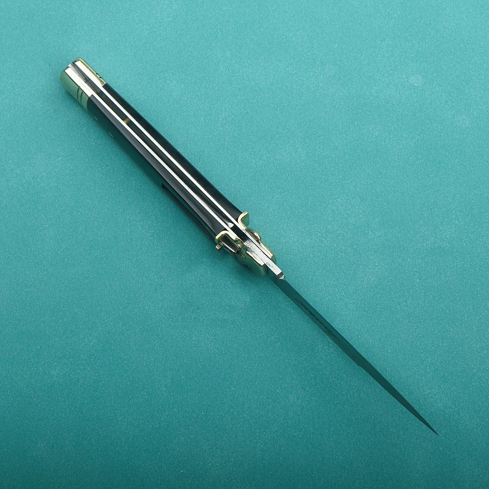 Стальной острый складной нож с рукояткой из клакса акц и мафии D2 портативный