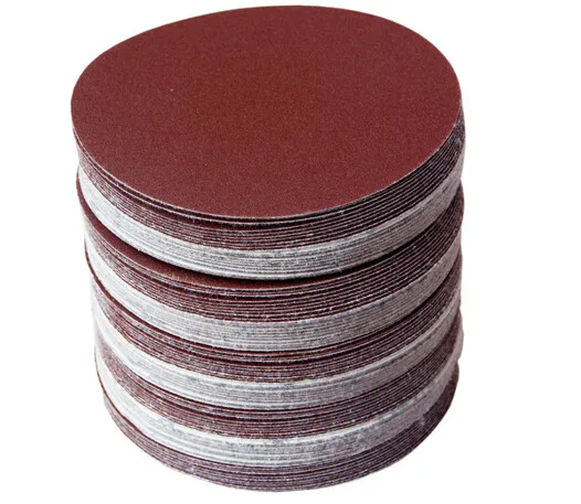 

100mm Grit Sandpaper 320/400/600/800/1000/1500 Sanding Discs Hook Loop Sandpaper Beads Wooden Bead Polishing Flocking Sandpaper