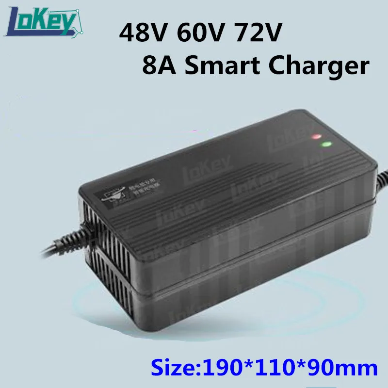 

48V 60V 72V 8A fast charger 13S 54.6V 16S 67.2V 58.4V 20S 73V 84V 24S 87.6V Smart Charger for lithium ion lifepo4 lipo battery
