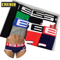 6pcslot sexy underwear men boxer homme mens underwear boxershorts men boxers sexy boxer shorts 6 color print cueca panties