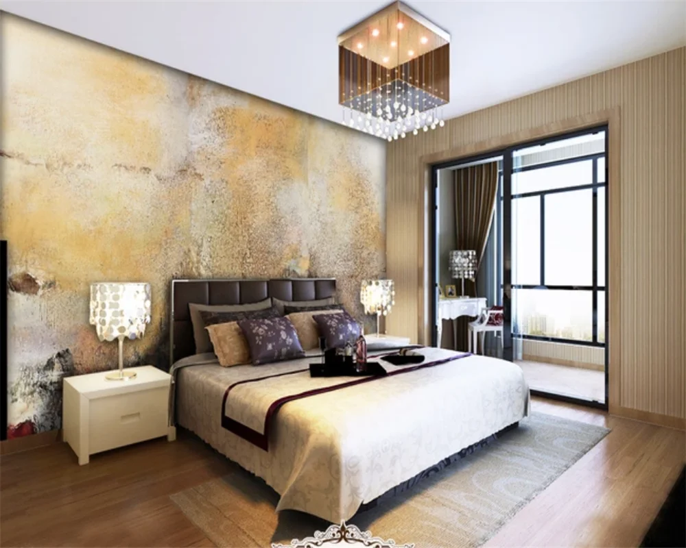 Настенные 3D-обои на заказ абстрактная картина маслом ретро-стена