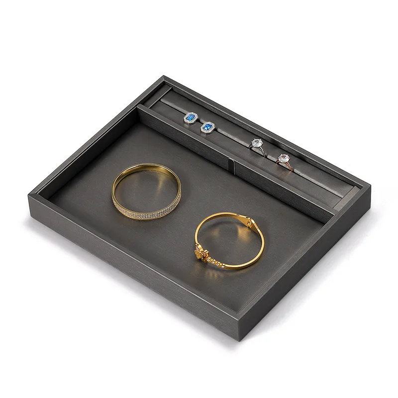 Jewelry Ring Bracelet Display Tray Shop Jewelry Watch Pallet Bracelet Necklace Earring Storage Tray jewelry organizer