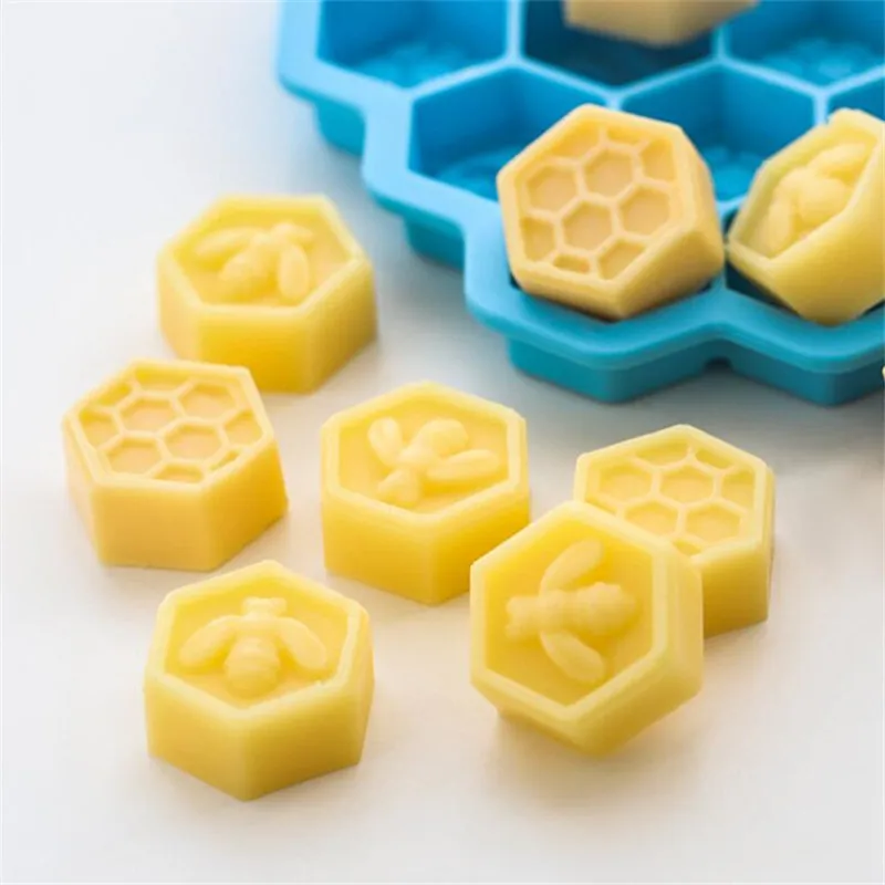 1 многожильной сотообразной структурой Форма Fondant (сахарная) формы для тортов DIY