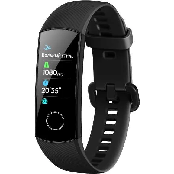 Фитнес трекер HONOR Band 5 CRS B19S 0.95&quot черный / [55024131]|Фитнес-трекеры| |