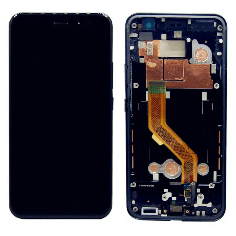 Оригинальный ЖК экран для 5 дюймового черного HTC U11 сенсорный дигитайзер в сборе +