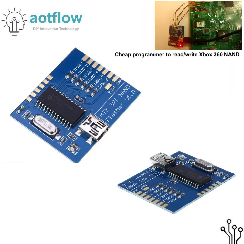 NAND MTX SPI FLASHER Matrix Nand программатор 360 aotflow|Детали инструментов| |