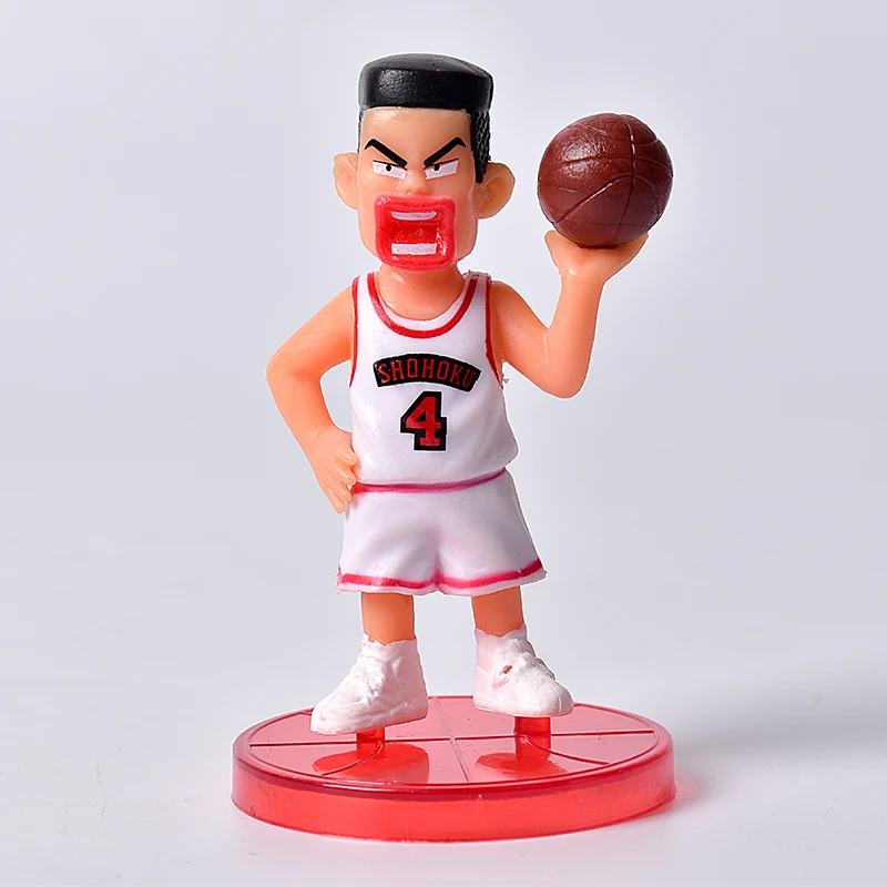 5 шт./лот SLAM DUNK Shohoku баскетболист Фигурки игрушки Hanamichi Rukawa Kaede Sakuragi аниме модель игрушки