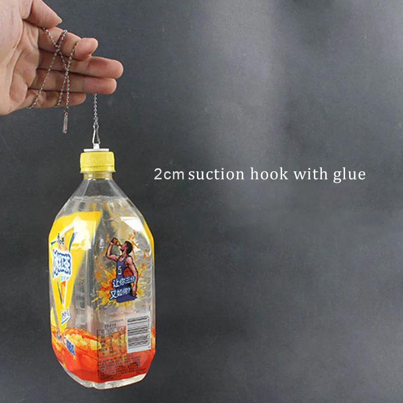 

Ceiling strong traceless small disc hook transparent 3cm suction hook home storage decorative poster hanging Self adhesive hook