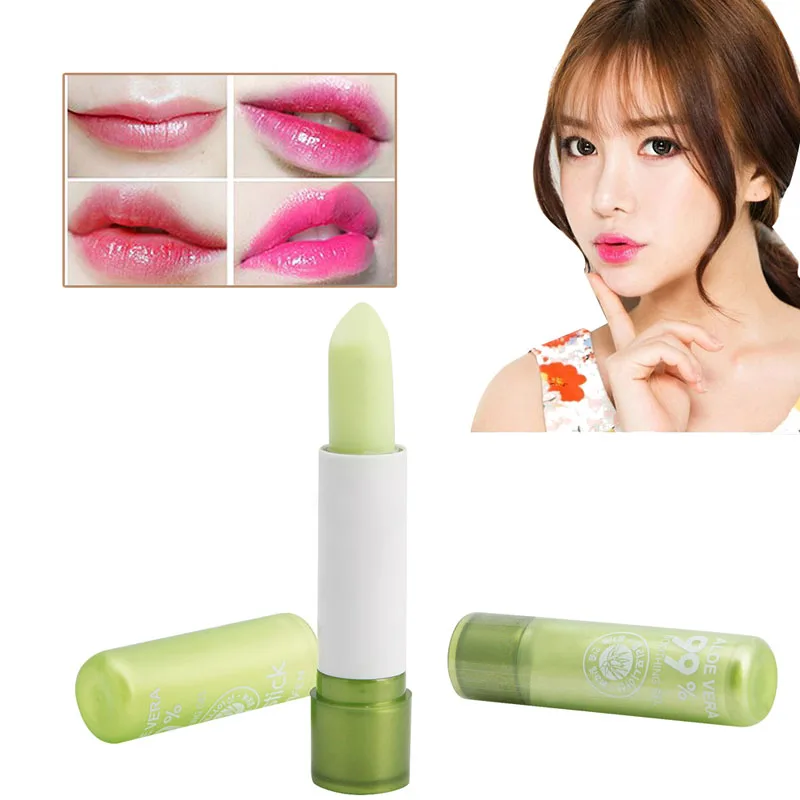 Популярные водостойкие магические бальзам для губ с ароматом алоэ переменчивый