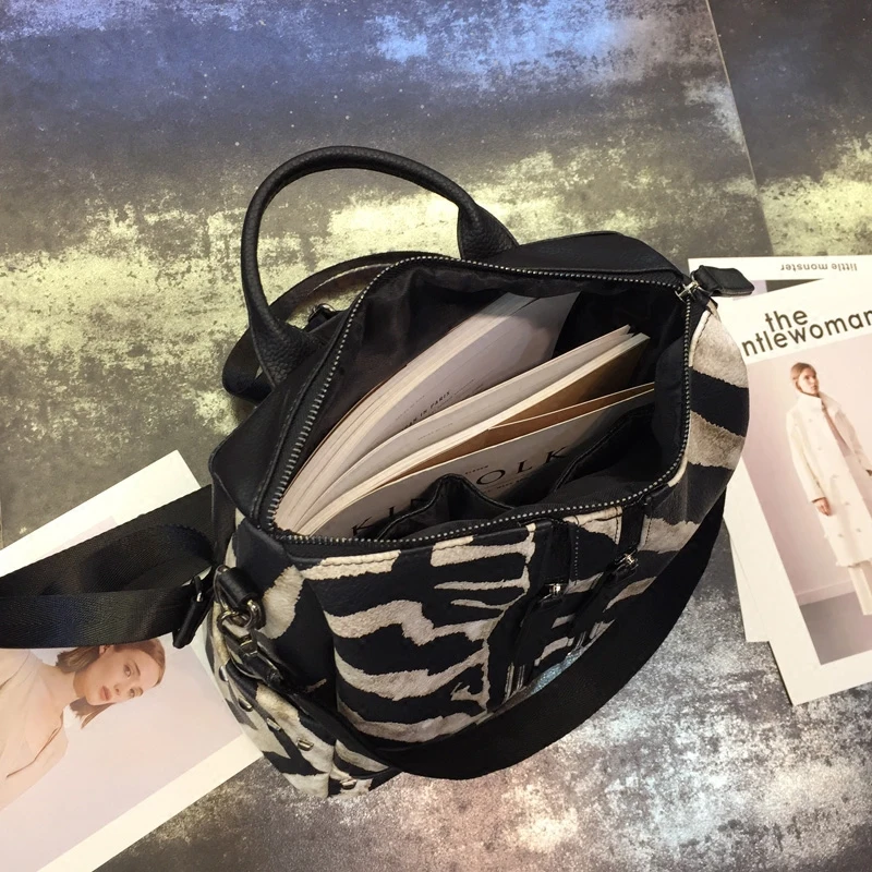 Женский Большой рюкзак из искусственной кожи высококачественный школьный для