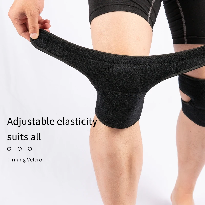 Фитнес Регулируемый Размеры наколенник с губкой защитная накладка для танцев на