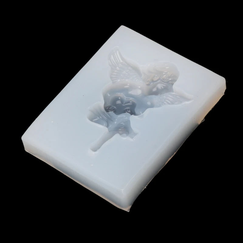 

Jewelry Mold Cute Cupid Angle Silicone Mould Resin DIY Jewelry Making Tools