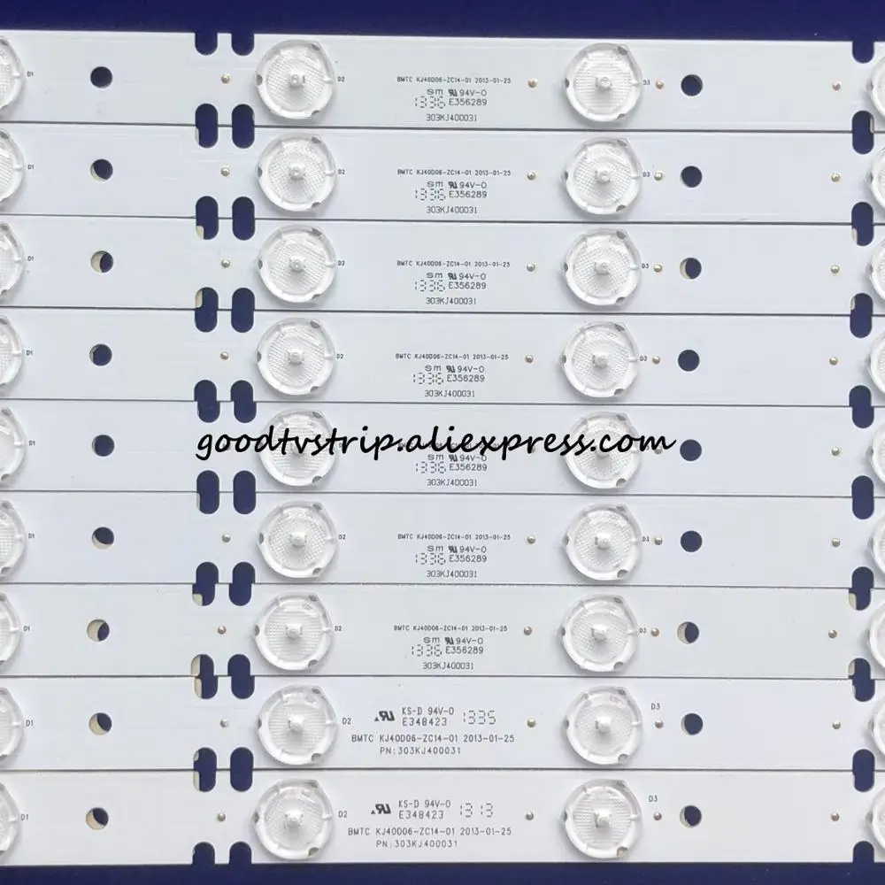 40 дюймов светодиодная подсветка полосы 303KJ400032 KJ40D06-ZC14F-02 KJ40D06-ZC21F-01 303KJ400031 303KJ400033 для