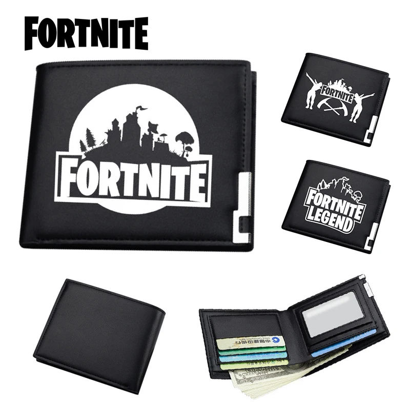 Хит продаж кошелек из искусственной кожи для студентов fortnite game унисекс двойной