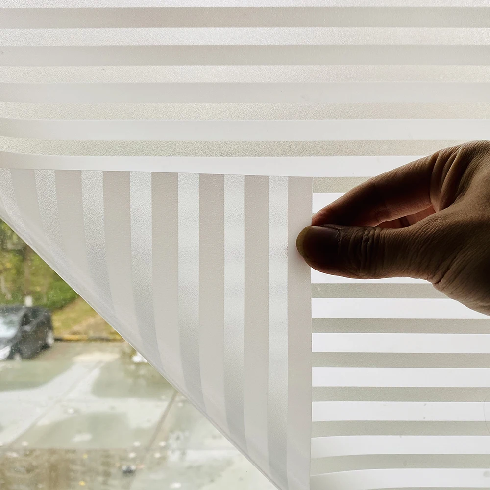 

Matte Shutters Stained Self Adhesive Window Film Privacy Protective Vinyl Glass Sticker Frosted Stained Window Decals For Home