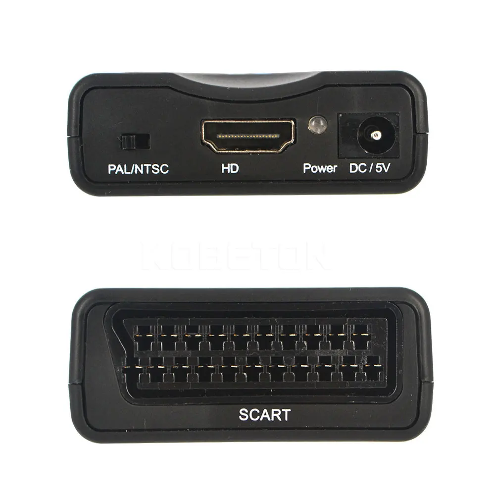 Видеоадаптер SCART/HDMI 1080p с USB-кабелем для HDTV Sky Box DVD телевизора усиление сигнала |