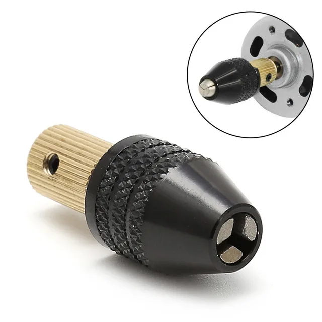 

Electric Motor Shaft Mini Chuck Fixture Clamp 0.3mm-3.5mm Mini Drill Bit 3.17mm Micro Chuck Drop Ship