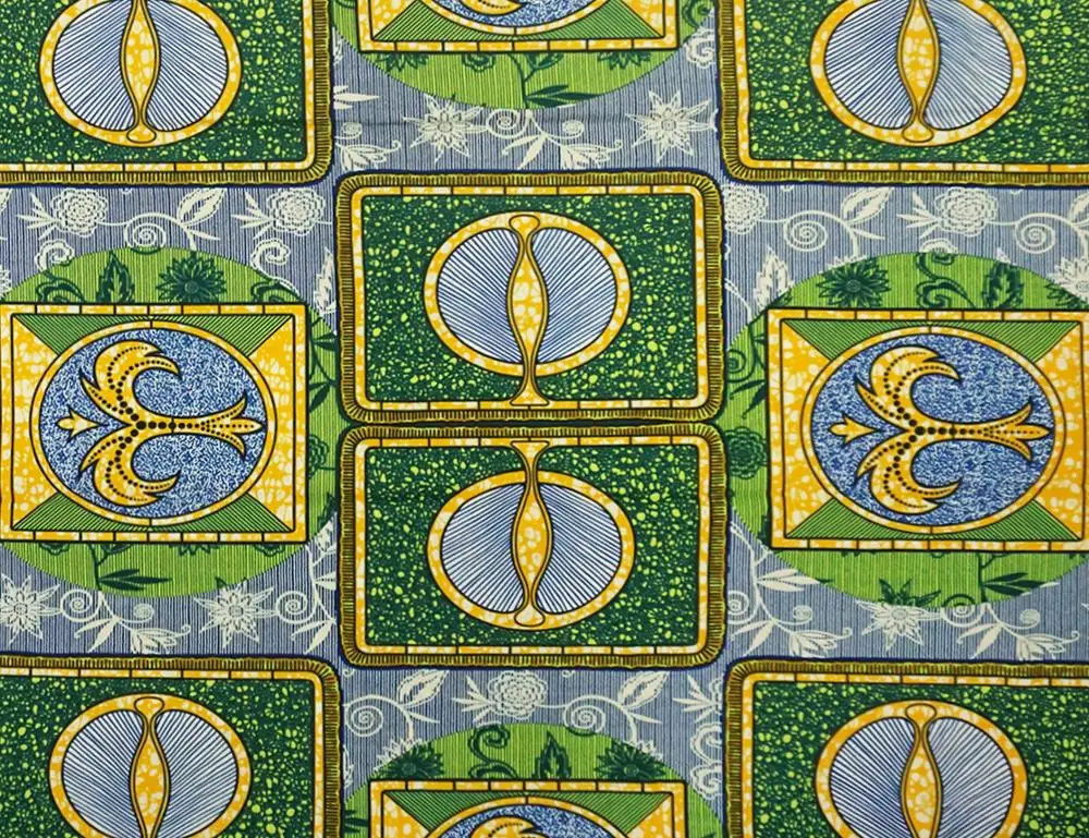 

Guaranteed Nigeria Ankara printed veritable real wax high quality African wax print fabric for women dress