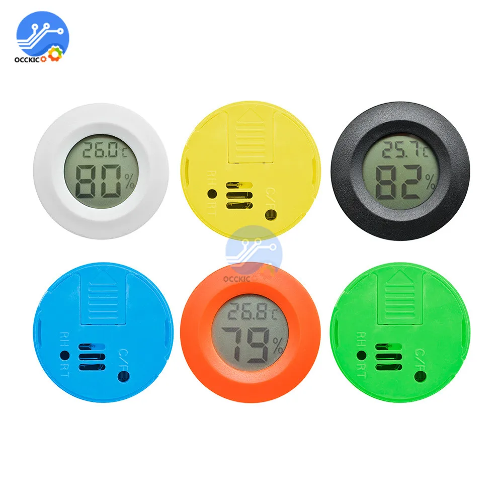 ЖК цифровой термометр контроллер температуры гигрометр детектор Крытый