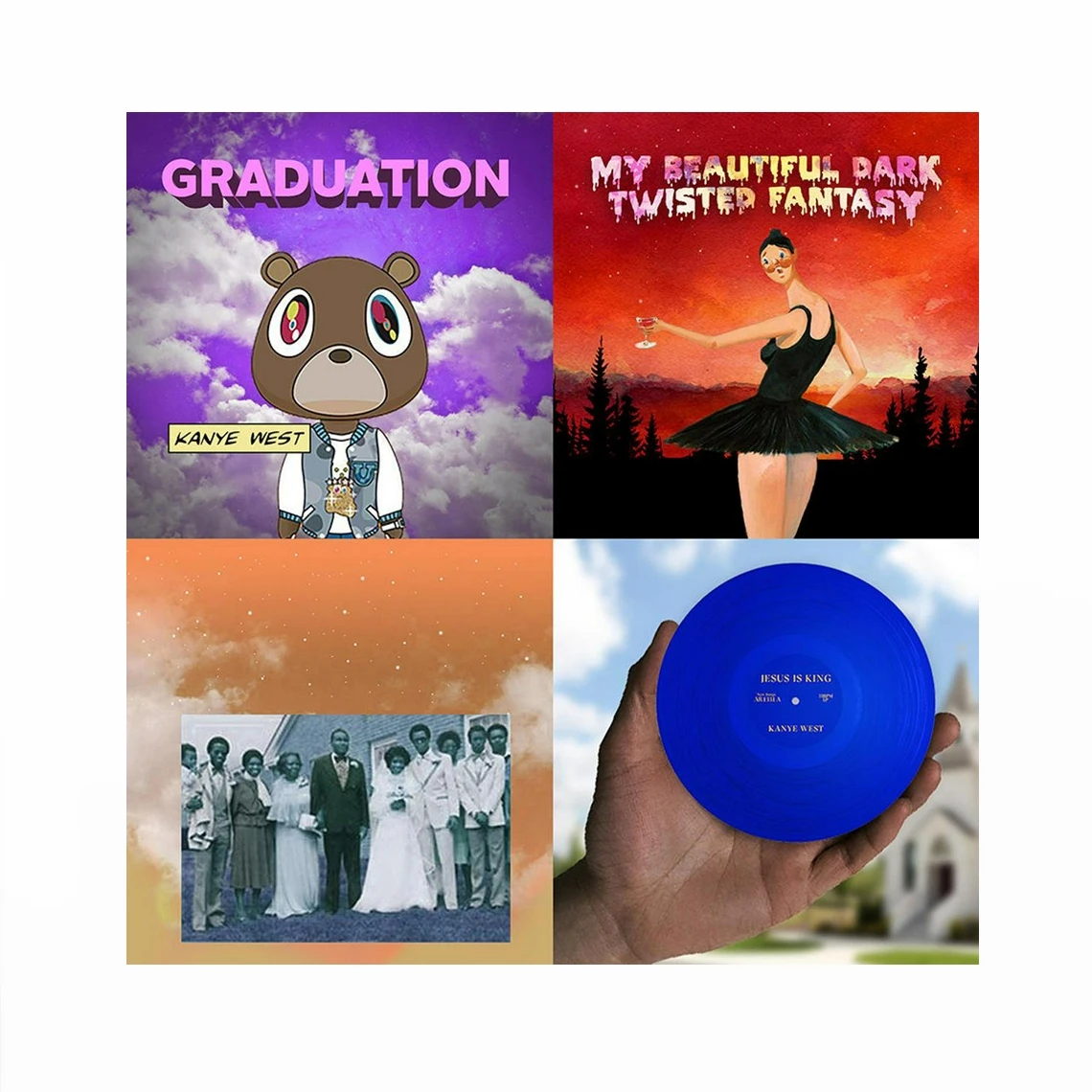 Альбом Kanye West Music Обложка холст постер рэпер поп-музыка знаменитости настенная