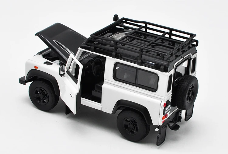 Высокое качество подарок 1:24 Defender внедорожный сплав модель, моделирование литья под давлением дверь оттяните назад Коллекция Модель